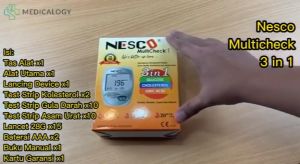 Nesco 3 in 1 Alat Cek Gula Darah