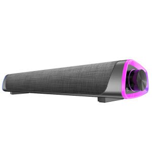 PC Audio Speakers Wireless Bluetooth Stereo Soundbar for Desktop and Laptop with Rich Sound