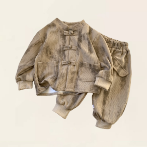 New Chinese Style Childrens Clothing Set Parent-Child Matching Autumn Winter New Arrival Traditional Tang Suit for Kids