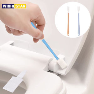 WIKHOSTAR 10/30pcs Disposable Crevice Cleaning Brush Tool Kit Disposable Toilet Brush Multifunctional Gap Corner Cleaning Brush