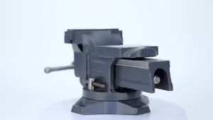 Bench Vise Heavy Duty 360° Swivel Base Vise Clamp Steel Vise Bench Swivel Base With Anvil Table Clamp Iron Construction Thickened Non-Slip 4"/6"/ 8" Steel Swivel Resistant Thickened Base Powerful Swivel Vice Craft Repair Tool