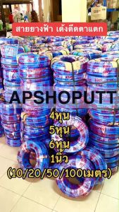 สายยาง 4หุน 100 เมตร กลาง เป็น เด้ง ไม่แตก บางสี เบา สายยางฟ้า สายยางนิ่ม สายยางรดน้ำ สายยาง 100เมตร สำหรับการเสริมสวยแบบธรรมชาติ