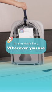 Home Gallery Foldable Table Top Ironing Board with Iron Holder | Space-saving | | Heavy-duty with Cotton Cover | Cleaning Tools Laundry Supply Ironing Board