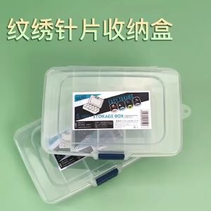 5 ช่อง กล่องพลาสติกใส สำหรับเก็บอุปกรณ์ กล่องเก็บพลาสติก สำหรับการแยกเก็บได้