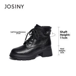 Josiny | Breathable High Heel Boots For Petite Women