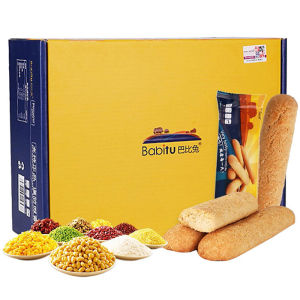 Barbi Rabbit Meal Replacement Fiber Bar Cookies Snack/Nuts/Local Specialties Biscuits/Puffed Snacks/Nutrition Digestion