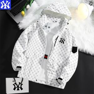 Tagkita Mens Casual Outdoor Jacket Autumn Season Long Sleeve Hooded Coat Trendy Brand Couple Matching Outerwear