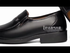GRAEAE Mens Casual Business Leather Shoes Slip-on Embroidered Pointed Leather Shoes