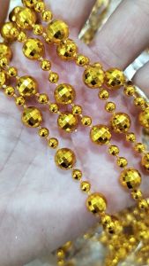 1m dây đá hoa mai dây đá hoa thị dây trái châu trang trí lễ Tết tháp oản bánh kẹo