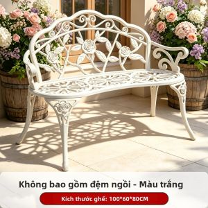 FENGZHAOHUANG | Ghế Đồi Dài Ngoài Trời 2 Chỗ Ngồi