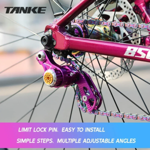 TANKE MTB Chain Tensioner single-speed DJ Bicycle Single Speed Chain Guide Folding Bike aluminum alloy Bicycle Accessories CNC