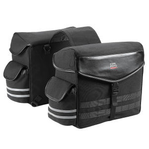 Motorcycle Saddle Bags 28L Throw Over Saddlebags Panniers Bag for Softail Sportster Dyna Cruiser Rebel Vulcan V-star Shadow Bag