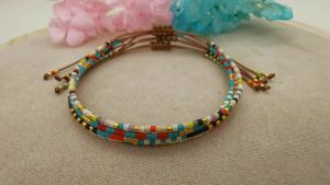 Go2Boho Miyuki Beaded Bracelets Simple Thin Bracelet Bohemian Pulsera Native Style Jewellery Armband for Women Jewelry Wholesale