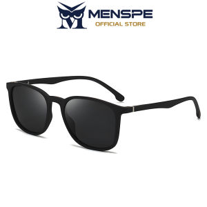 MENSPE Fashion Men Sunglasses Classic Sunglasses Elastic Paint Design UV400 Polarized Sunglasses Eyewear Ultra Light Elastic Leg Anti Glare Glasses Outdoor Sports Driving Sunglasses
