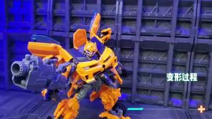 เด็กพิการ 5 ของเล่น Bumblebee โมเดลไดโนเสาร์เด็กชายรูป 6 หุ่นยนต์หุ่นยนต์รถยนต์