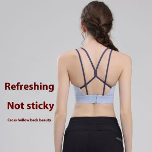 HUIESON บราทรงสปอร์ตสตรีที่มีสายรัดสำหรับวิ่งและออกกำลังกาย