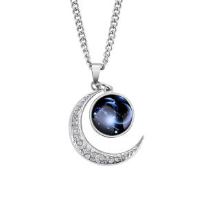 CHUNYAN | Zodiac Fashion Hip-hop Korean Style Personalized Student Simple Engraving Necklace
