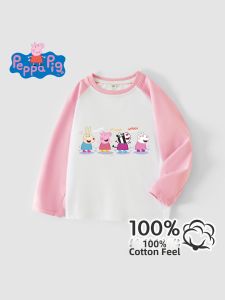 Peppa Pig | Long Sleeve Cotton Childrens Tshirt