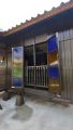 Gazebo Large House 18x16 kaki Balau Rumah Kayu Double Roof Wood Pondok Kayu Handmade Outdoor Garden Fence Taman Tandas. 