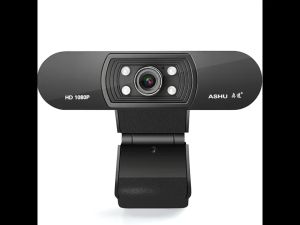 Webcam 1080P HDWeb Camera with Built-in HD Microphone 1920 x 1080p USB Plug n Play Web Cam Widescreen Video