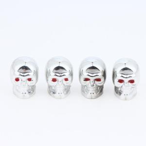 EELHOE | New 4Pcs Dust-proof Cover Riding Decoration Skull Style Electric Scooter Valve Stem Cap Protective Cover Tyre Accessories