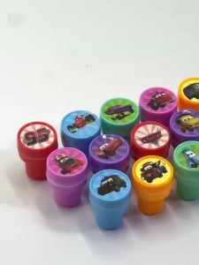 12/24/36pcs Car Stamps Party Favors Racing Car Seal Stamps Classroom School Rewards Prizes Goodie Bag Gifts Birthday Party Gifts