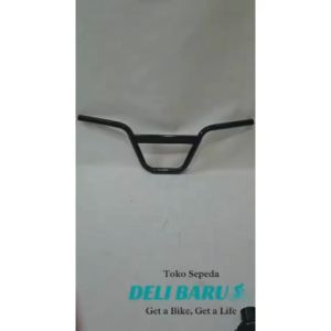 Stang BMX Model PLAT Diameter 22.2 mm Panjang 640 mm Sepeda BMX Ukuran 20