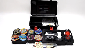 17PCS ลูกข่างหมุน ลูกข่างโลหะหมุน Combo Set THUNDER GYRO X ของเล่นเด็ก มีกล่องให้ พร้อมส่ง ซื้อเซ็ตนี้สุดคุ้ม เป็นเซ็ตคุ้มสุด ของเล่นสำหรับเด็ก ของเล่นต่อสู้