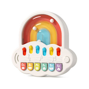 Baby Mini Piano Toys with Light Multifunctional Musical Toys for Toddlers Music Enlightenment Early Education Interactive Toy