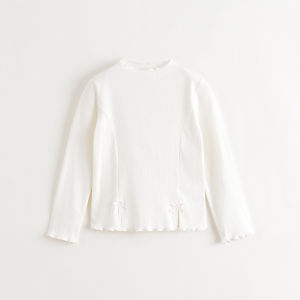 Marc&Janie | 3D Bow Soft Long Sleeve T-Shirt
