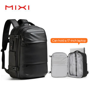 Mixi กระเป๋าสะพายเดินทางสูญญากาศ60L ขยายได้ถุงเก็บสัมภาระกันน้ำเหมาะสำหรับแล็ปท็อปขนาด17 "ที่มี KM5270ล็อค TSA