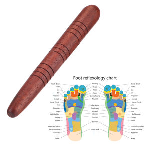 Wooden Massage Stick Multifunctional Acupoint Massage Pen Manual Dredge Meridian Foot Massage Stick Body Relaxation Tools