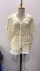 Áo khoác len Cardigan MỎNG NHẸhàng si- secondhand Nhật - Hàn lỗi và size ghi trên hình