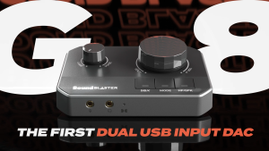 Sound Blaster G8 - Hi-Res Gaming DUAL USB DAC and Amp