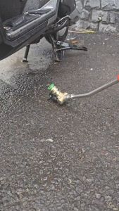 Khớp Nối Nhanh 1/4 Có Bánh Xe Dùng Để Rửa Gầm Xe Bánh Xe Có Khớp Nối Nhanh 1/4 Phụ Kiện Hỗ Trợ Rửa Gầm Xe