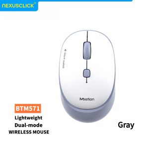 NexusClick Dual Mode Wireless MouseSilent Click 3 Million LifespanType‑C Rechargeable DPI Adjustable Wireless Mice for Laptop
