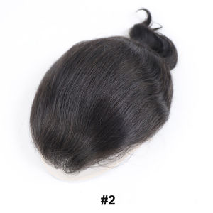 Grey Mens Hair Capillary Prosthesis 100% Human Hair Toupee Mono Lace Front Wigs for Men System Wavy Male Wig Hairpiece 8x10inch