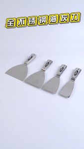 2/6inches Putty Knife Paint Tool Plaster Shovel Filling Spatula Wallpaper Paint Scraper Clean Spatula Construction Tool Putty-Knife One Piece Premium Polished All-Stainless Steel Scraper Tool for Drywall Finishing