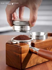 MONGDIO | 3-blade Coffee Distributor and Tamper 58mm Stainless Steel