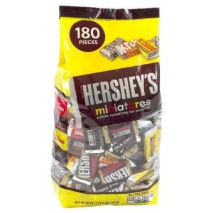 Socola hỗn hợp Hershey Miniatures A Little Something for Everyone Chocolate gói 283gr và gói 155kg của Mỹ