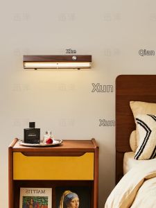 XUNZE | Retro Wall Shelf Lamp With Picture Lighting