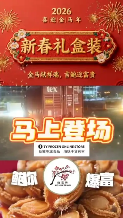 掌握python... 【CNY Special】梅花牌新红烧日本瑶柱元贝鲍鱼 / 黑松露鲍鱼 / 龙虾汤鲍鱼 / 鹅掌扣鲍鱼 / 佛跳墙 l Mei Hua ...