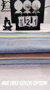 Socone 100% Cotton Towel 35x75cm Ultra Absorbent Soft Face Towel 100g Quick Dry