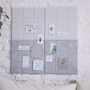 30x30cmFelt Background Message Board Letter Board Message Board Schedule Cork Board DIY Photo Wall Decor