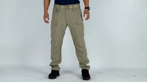 upgrade Military Tactical Pants For Men Waterproof Breathable Cargo Trousers Light Nylon Camping Hiking IX9