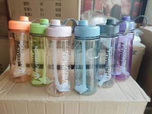 Cốc Lắc 1L Sức Khỏe Yếu Tố Cốc Lắc Kem Cầm Tay Cốc Nước 1000ml Cốc Nhựa Cốc Đựng Thức Ăn Trưa Kiểu Trung Quốc Có Nắp