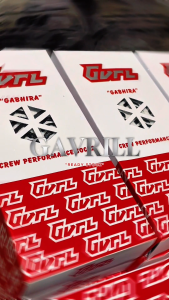 Kaos Kaki Olahraga Pendek GAVRILL BADRA Tebal Elastis Nyaman Warna Hitam Putih