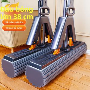 Joybos | Chổi Lau Nhà Bằng Miếng Xốp Thấm Nước Gấp Được