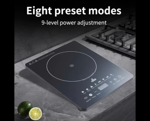 Induction Cooker Infrared Cooker Multifunction Home Inverter Infrared Temperature 2200W Touch Control Malaysia plug G2-602