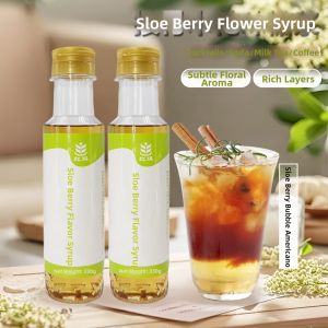HONGQI | Rose Pomegranate Mint Flavored Syrup Coffee Tea Mixes